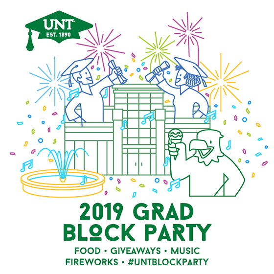 2019 UNT Grad Block Party