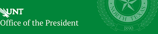 Office of the President | UNT